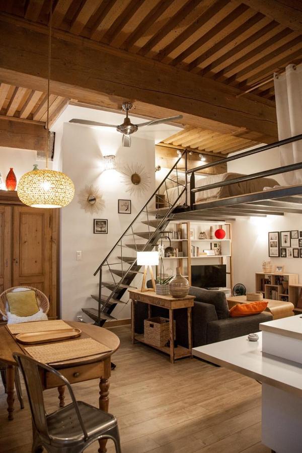 Authentic Loft With Mezzanine & Exposed Stones Heart Of Lyon Apartment Ngoại thất bức ảnh